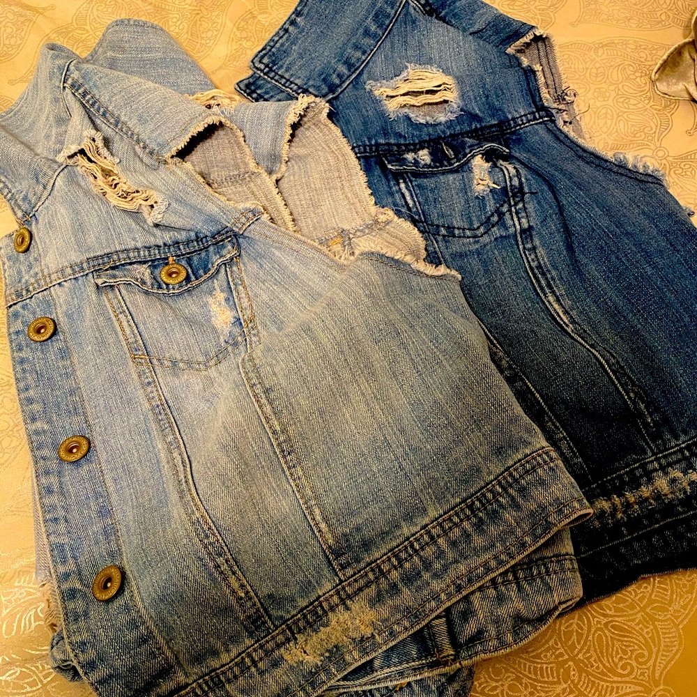 Denim vest